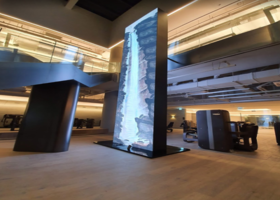 한남동 나인원아파트 커뮤니티 LED 미술장식품