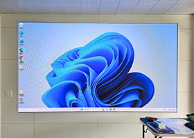 고흥동초등학교 안내 LED 전광판